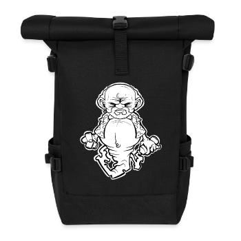 Genie in the bottle - BW Version - Roll Top Backpack - black - Front