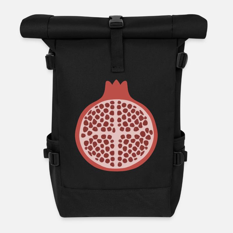 Demi-grenade - Sac à dos roll top - noir