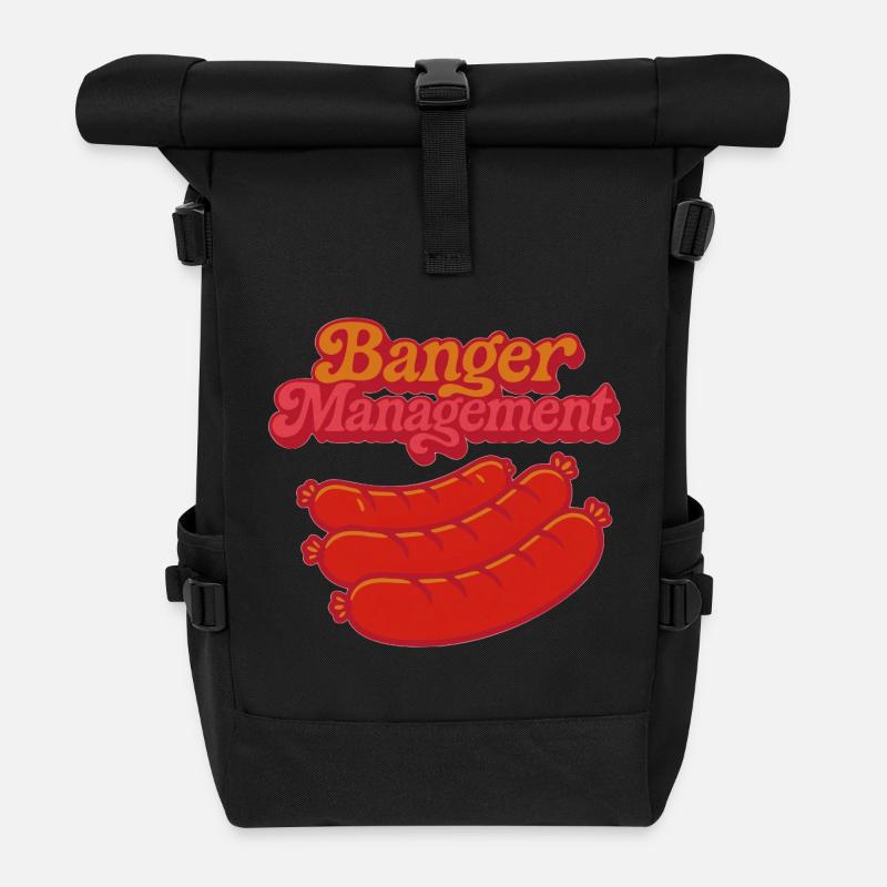 Gestion des bangers - Sac à dos roll top - noir