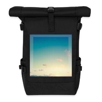 Ciel - Sac à dos roll top - noir - Devant
