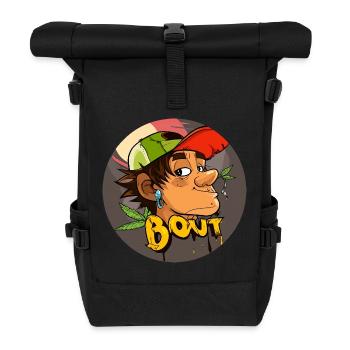 BOut Graffito - Rolltop Rucksack - Schwarz - Vorne
