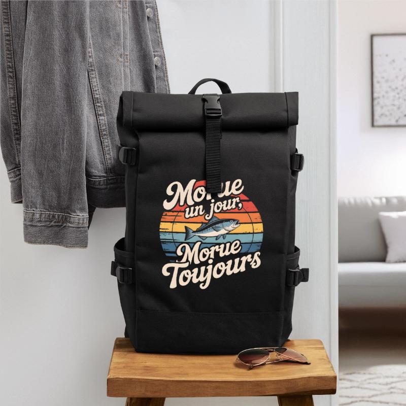 Roll Top Backpack
