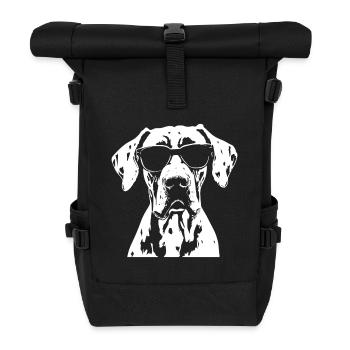 Great Dane Great Dane Sunglasses - Roll Top Backpack - black - Front