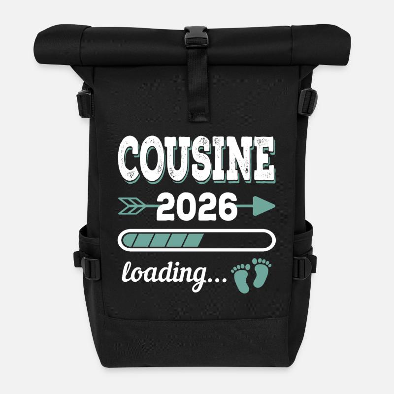 Cousin 2026 Chargement Big Cousin - Sac à dos roll top - noir