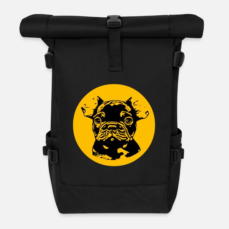 Bulldoge - Rolltop Rucksack - Schwarz