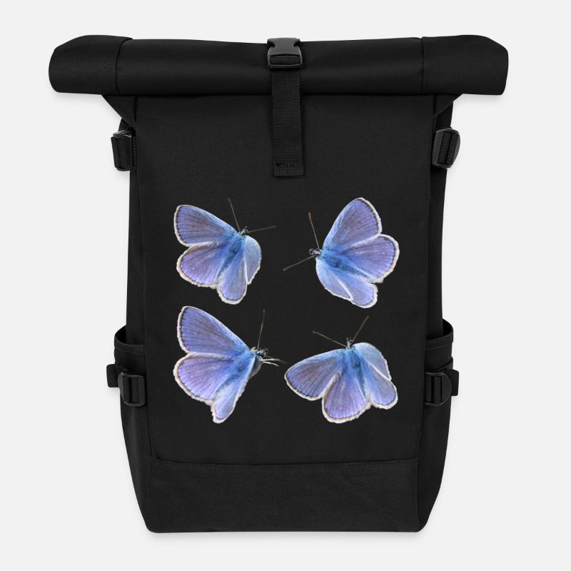 Quatre Blues - Sac à dos roll top - noir