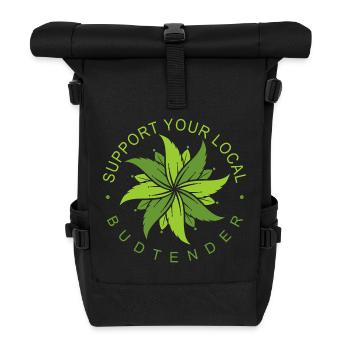 Tenues de fumeurs drôles - Sac à dos roll top - noir - Devant
