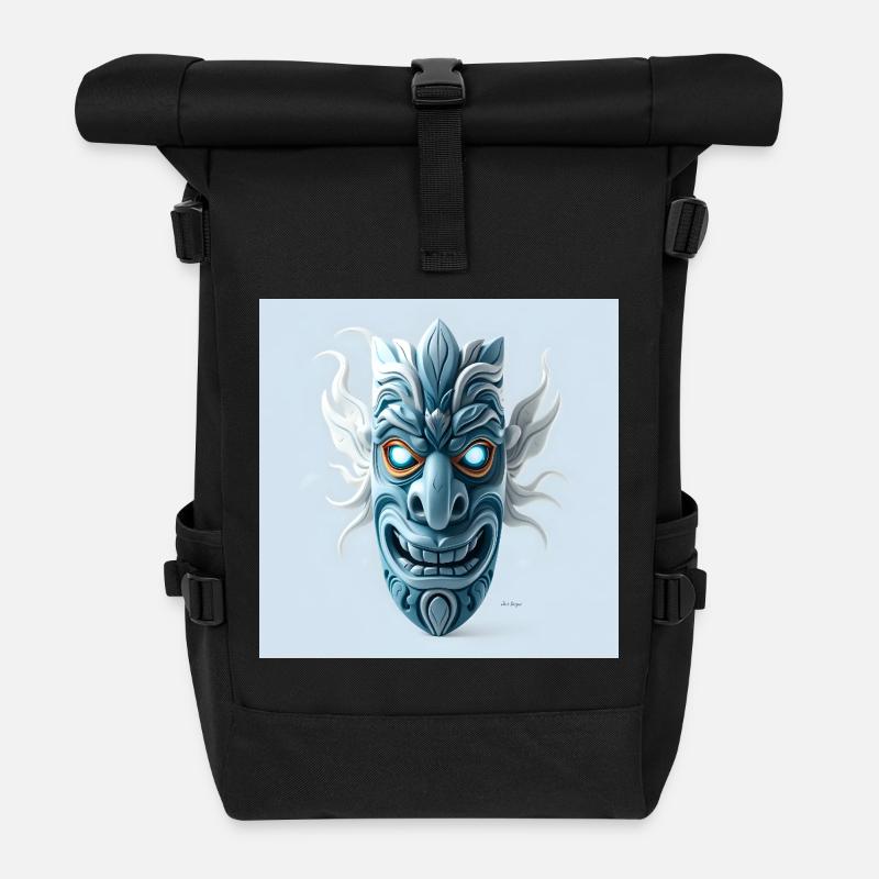 Masque Air Tiki - Sac à dos roll top - noir