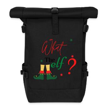 Quoi, l’elfe ? - Sac à dos roll top - noir - Devant