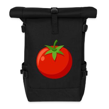 Tomate - Rolltop Rucksack - Schwarz - Vorne
