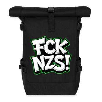FCK NZS Statement against Racism - Roll Top Backpack - black - Front