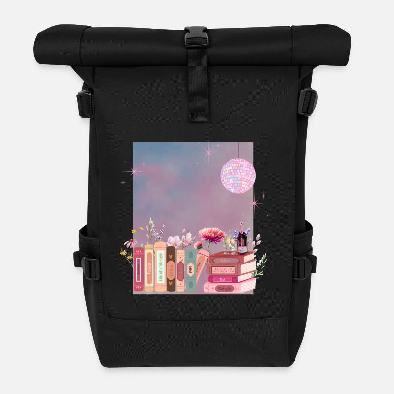 Swifty Love - Rolltop Rucksack - Schwarz