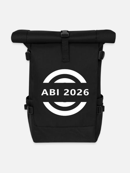 ABI 2026 - Roll Top Backpack - black