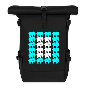 ELEFANT - Rolltop Rucksack - Schwarz - Vorne
