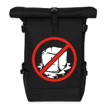 No Symbol Anti Deportation Pro Immigrant March - Roll Top Backpack - black - Front