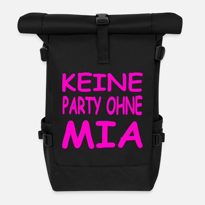 MIA - Sac à dos roll top - noir