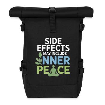 Naturopath Side Effects Inner Peace Professional  - Roll Top Backpack - black - Front