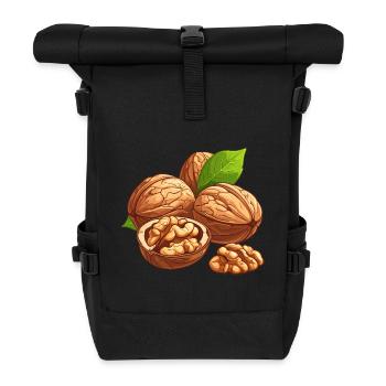 noix - Sac à dos roll top - noir - Devant