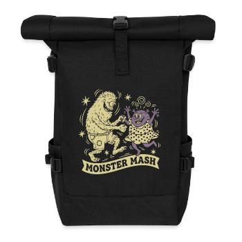 Monster Mash für dunkle Textilien by Skashirts - Rolltop Rucksack - Schwarz - Vorne