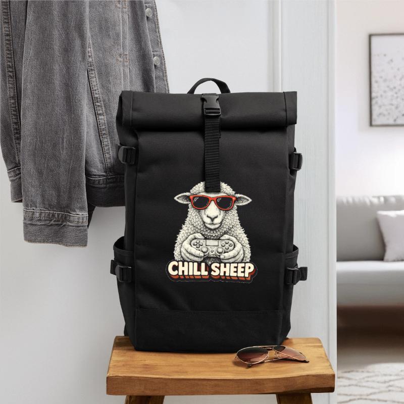 Roll Top Backpack