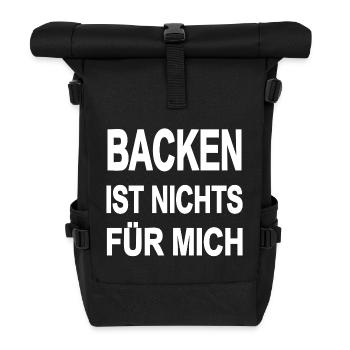 Bake - Roll Top Backpack - black - Front