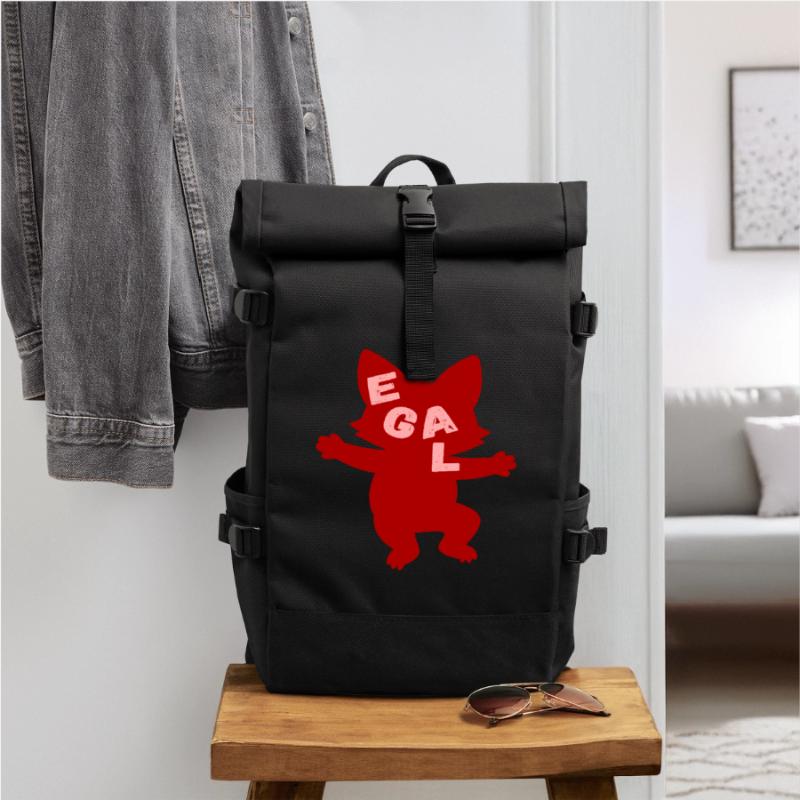 Fuchs Doesn't matter lightness Roll Top Backpack