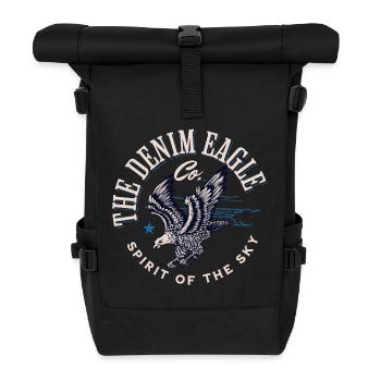 Denim-Adler Geist des Himmels - Rolltop Rucksack - Schwarz - Vorne