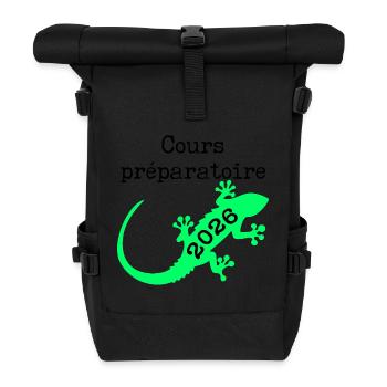 Preparatory Course 2026 School - Roll Top Backpack - black - Front