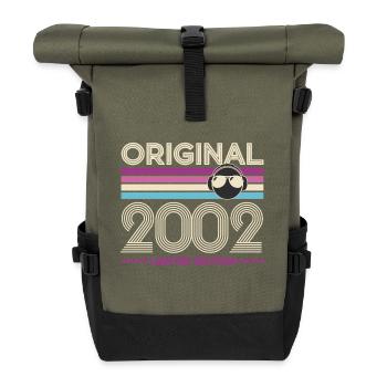 2002 Retro Limited Edition - Rolltop Rucksack - Olive/Schwarz - Vorne