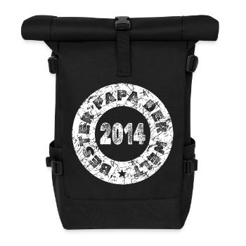 Bollerwagen 2014 - Rolltop Rucksack - Schwarz - Vorne