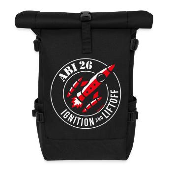 Abi 26 Ignition And Liftoff (Abitur 2026 / NEG2C) - Roll Top Backpack - black - Front