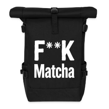 Matcha Rebellion T-shirt - Sac à dos roll top - noir - Devant