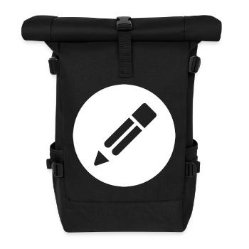 Pencil - Roll Top Backpack - black - Front