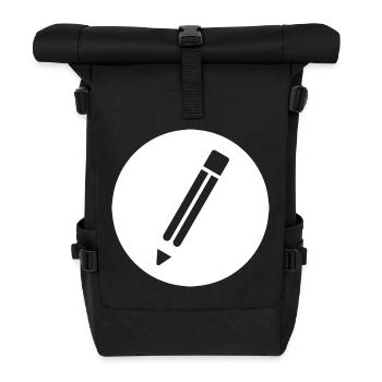 Pencil - Roll Top Backpack - black - Front
