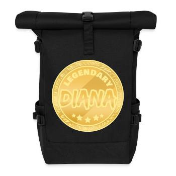 Legendary Diana Award - Roll Top Backpack - black - Front