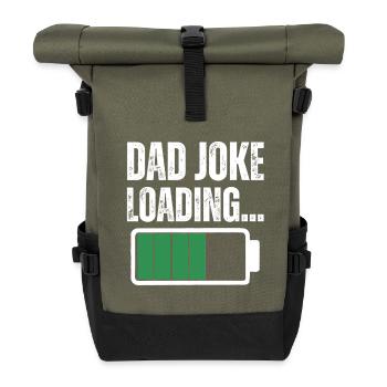 blague de papa - Sac à dos roll top - olive/noir - Devant