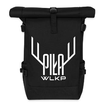Logo du cerf de Piła Wlkp. - Sac à dos roll top - noir - Devant