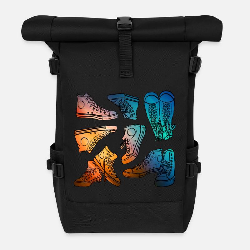 Chsucks - Rolltop Rucksack - Schwarz