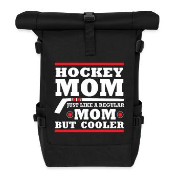 Maillot de hockey maman - Sac à dos roll top - noir - Devant