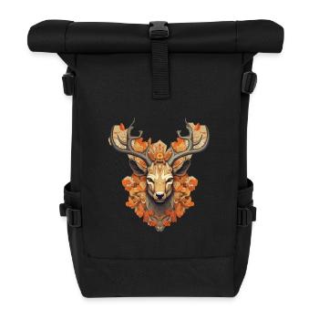 Cerf - Sac à dos roll top - noir - Devant