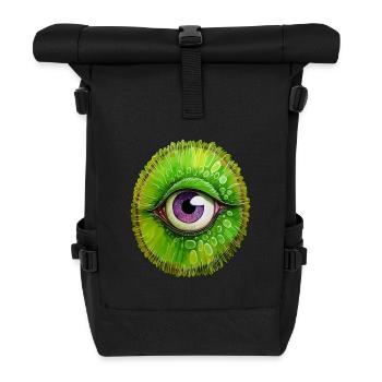 Joie vibrante des kiwis - Sac à dos roll top - noir - Devant