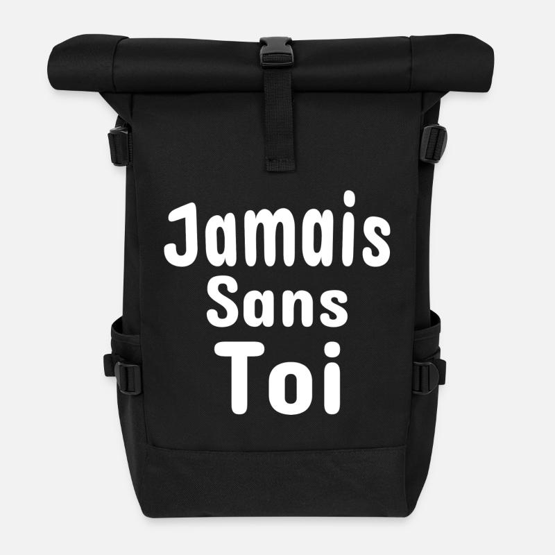 Nouveau projet - Sac à dos roll top - noir