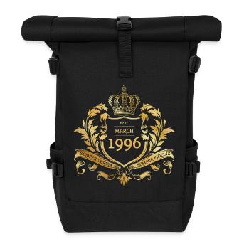30. Geburtstag Semper Verum - Established 03/1996 - Roll Top Backpack - black - Front