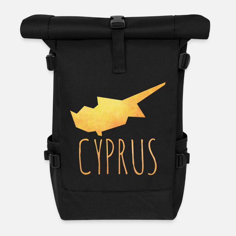 cyprus - Rolltop Rucksack - Schwarz
