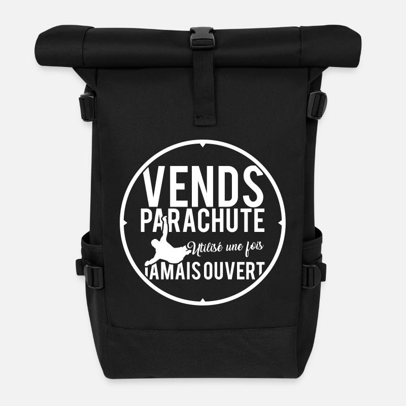 Vends Parachute... - Sac à dos roll top - noir
