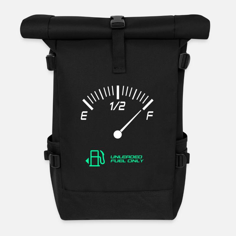Réservoir plein - Sac à dos roll top - noir