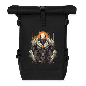 Mecha - Roll Top Backpack - black - Front
