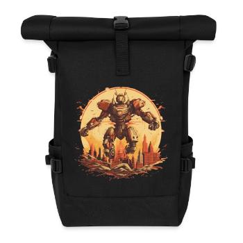 Mecha - Roll Top Backpack - black - Front