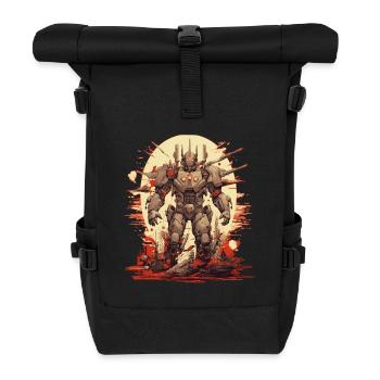Mecha - Roll Top Backpack - black - Front