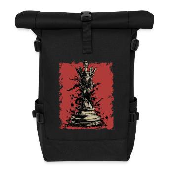 King Chess - Roll Top Backpack - black - Front